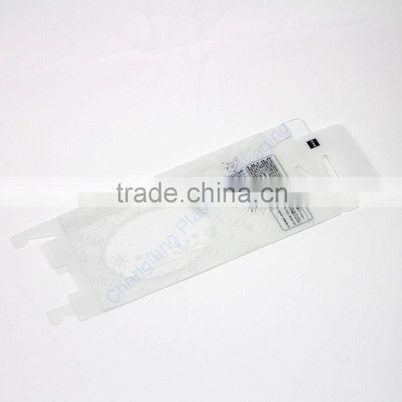 Clear PET Custom Logo Cell Phone Case Packaging Box