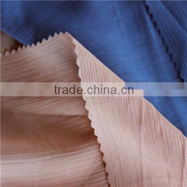 100%Polyester various style cheap crepe fabric for the 2016 fashion from China