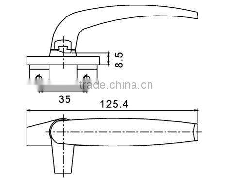 Casement Door&Window Handle,Door&Window Acessory