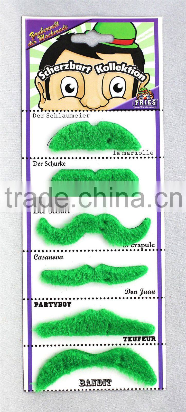St. Patrick's Day mustache