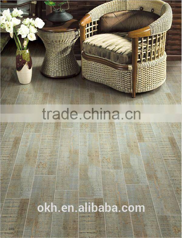 Interior project Wood like Tiles