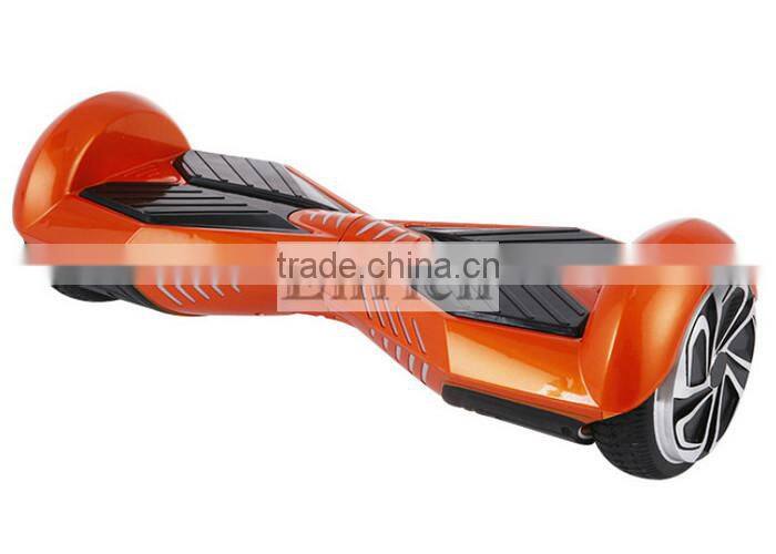 2015 Hot sales 2 wheel electric scooter self balancing with LED light and Max Speed 12km/h scooter electric hands free scooter