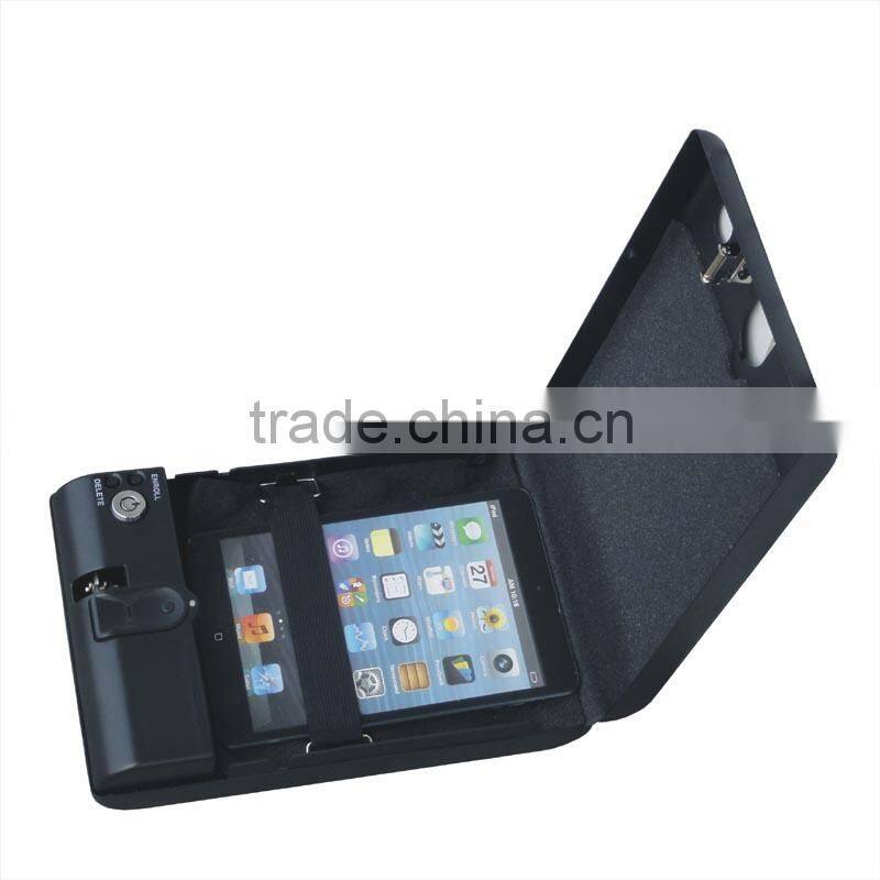 Wholesale- MS100 Biometric Fingerprint safe lock box