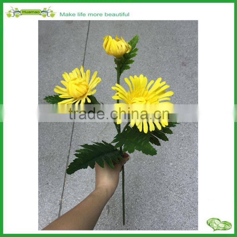 real touch artificial chrysanthemum spray flowers