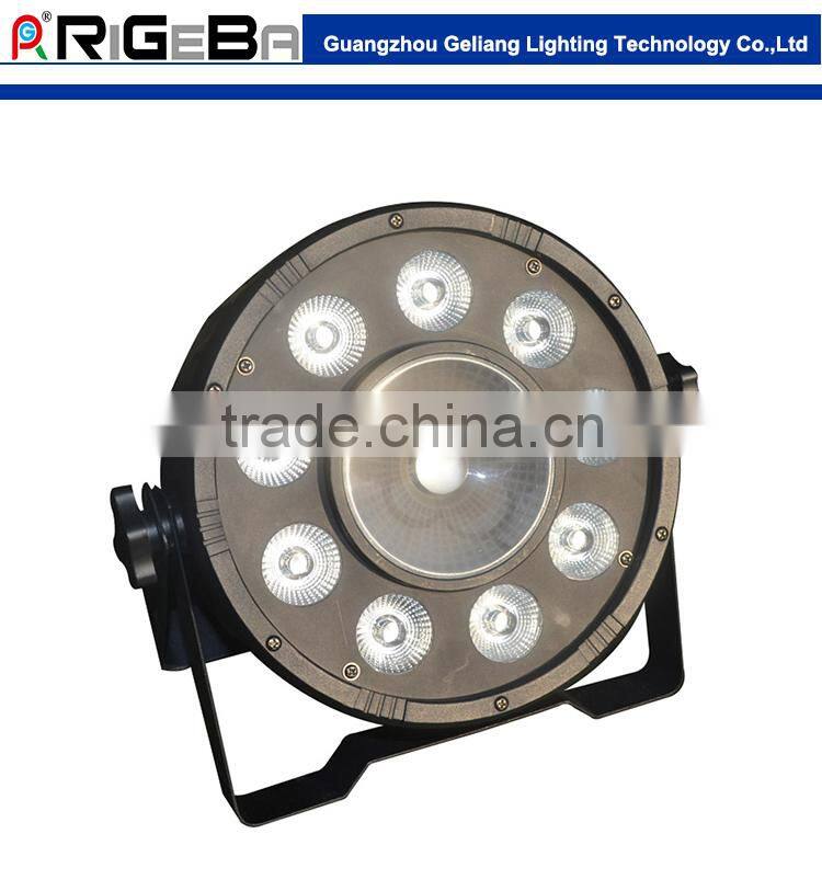 2015 newest 9*3w and 1*30w high power cheap stage light led par light