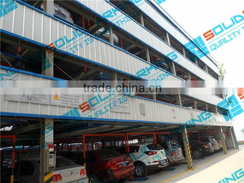 PLC controlled Motor Driven Multi-StackerParking Series Hydraulic Driven Smart Car Parking Lift