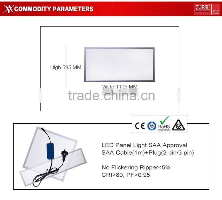 5years warranty Led light panel 600*1200 75W
