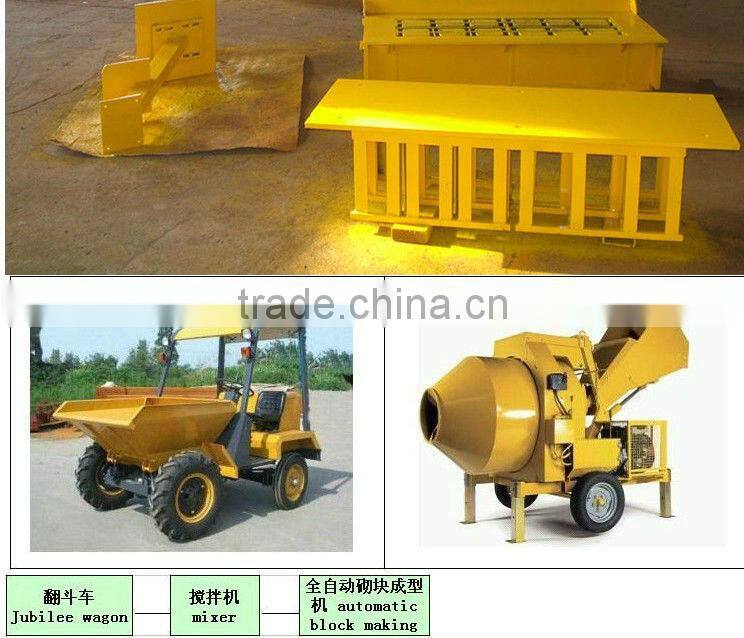 WT10-15 New type cement bricks makes machines