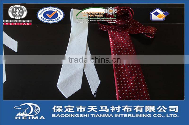 Popular tie interlining