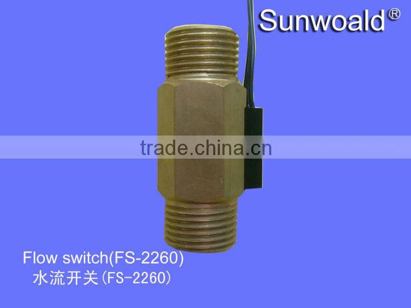 DN15 Magnetic Brass Water Pump Flow Switch G1/2" 30L/min