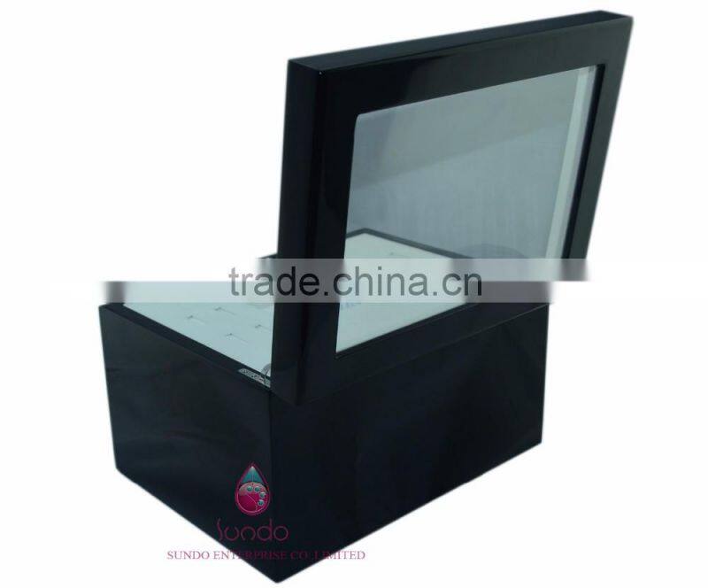 Alibaba new product custom wooden jewelry box
