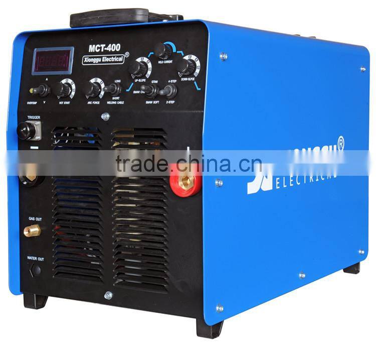 Xionggu 400A MCT-400 IGBT Inverter DC TIG pipe welding machine Argon welder Tig welding