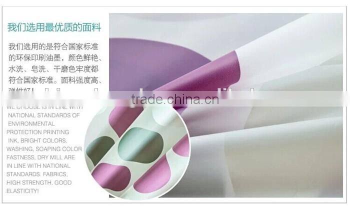 China supplier waterproof mildew elegant purple shower curtains