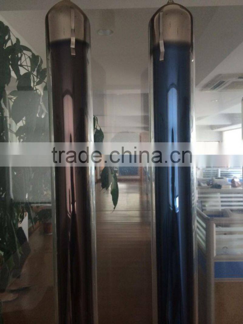 High quality 58mm*1800mm both sides open solar vacuum tube( Manufacturer)