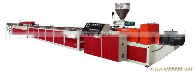 CE approved high performance wpc profile production line