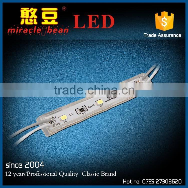 Outdoor Waterproof IP67 3 SMD Epistar Chips 2835 LED Light Module