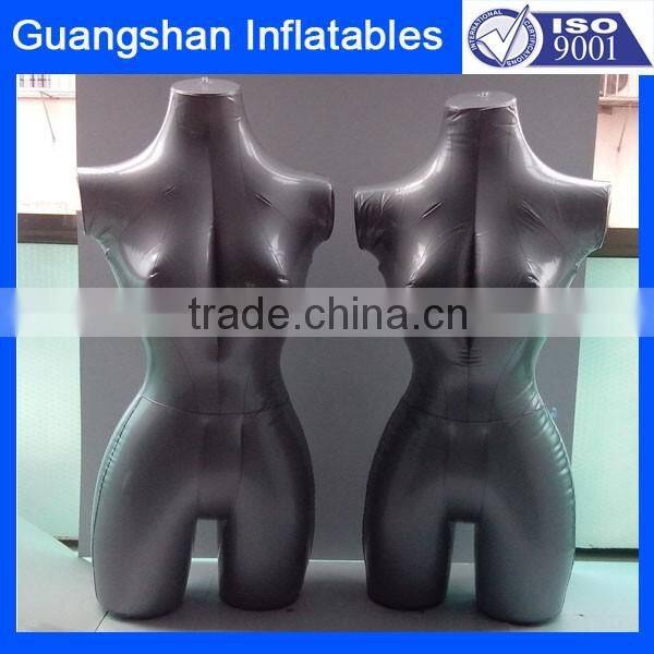 display PVC inflatable modle for wamen clothes mannequin