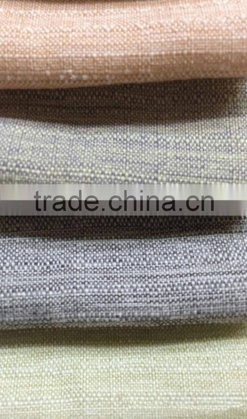 Wholesale High-end Linenette 100% Polyester Fabric