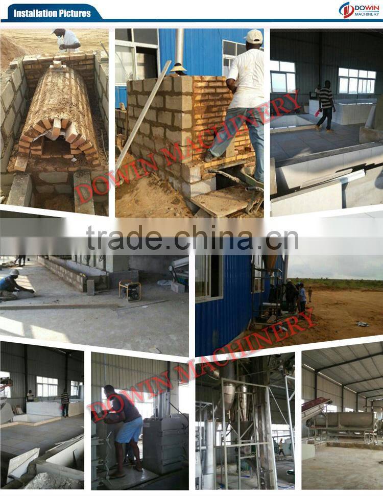 Good quality and best price cassava flour production line