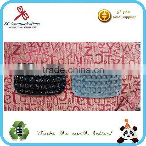 New mobile phone English keypad for blackberry curve 9320 keypad frame for blackberry bb 9320 9220 keyboard replacement