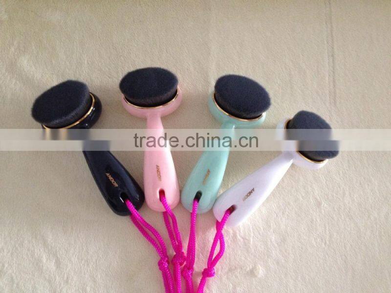 2015 Hot Sale Superfine Fibre Soft Deep Pore Facial Cleansing Brush - Charcoal Face Washing Brush