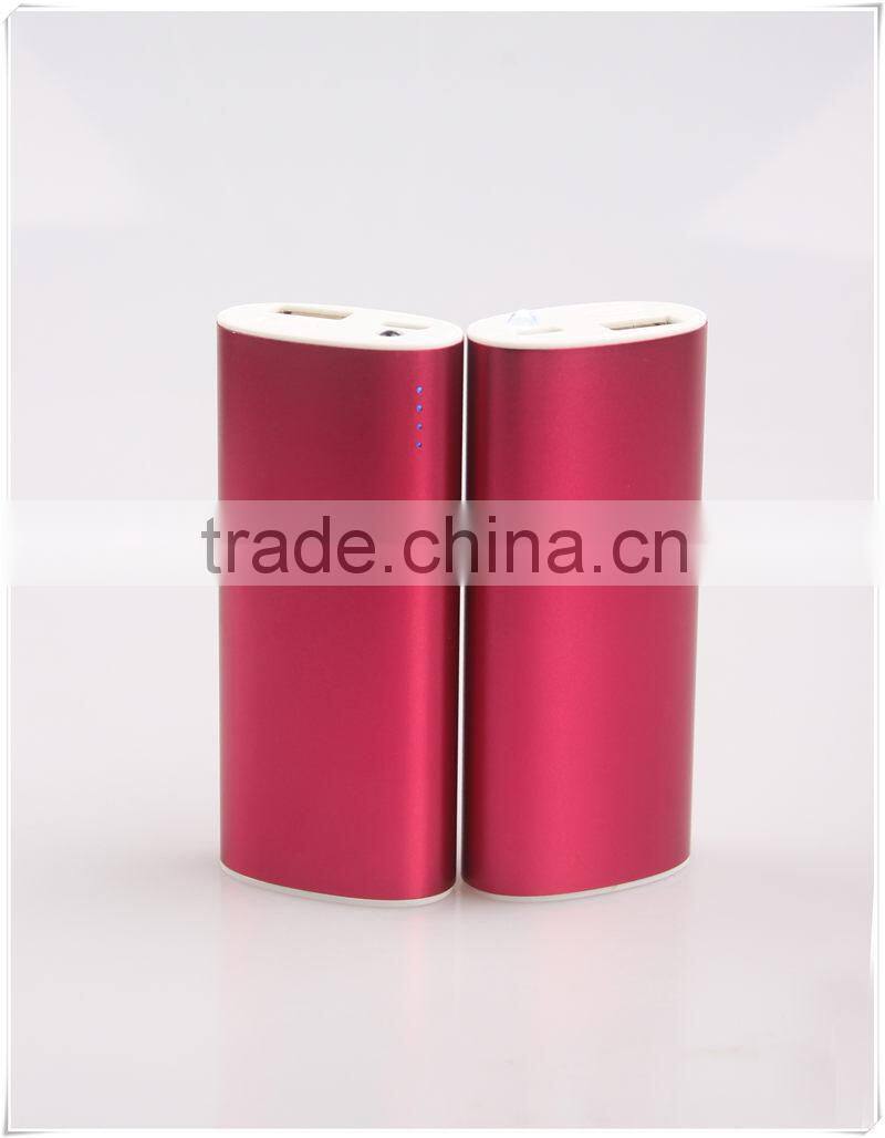 colourful dual output portable charger power bank external battery