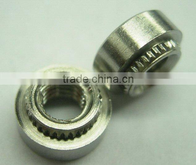 self-clinching fastener, self-clinching nut