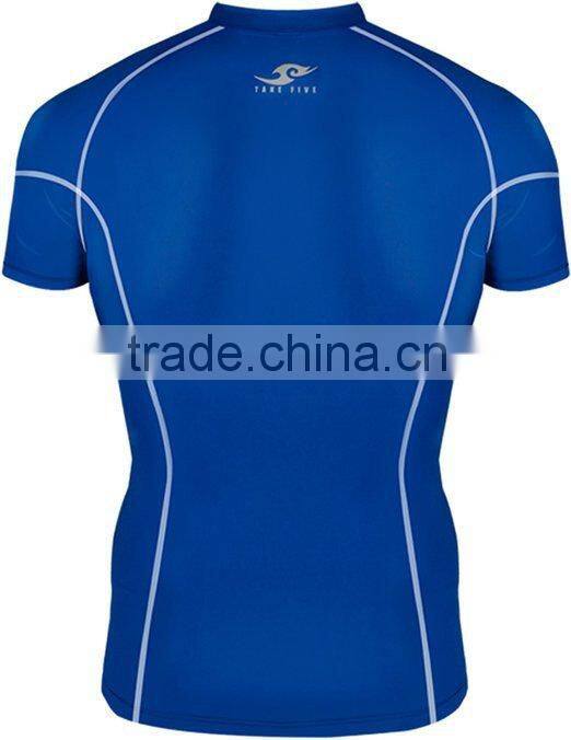 88% polyester 12% spandex mens dry fit compression t shirt