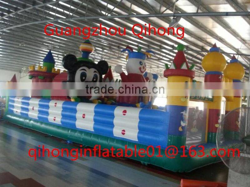 Qihong giant inflatable bouncer, funny jumper for kids, inflatable trampoline