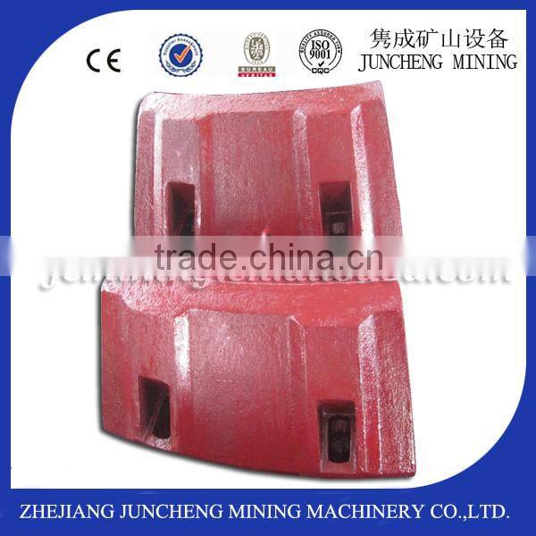 wear resistant parts of shredder for sale