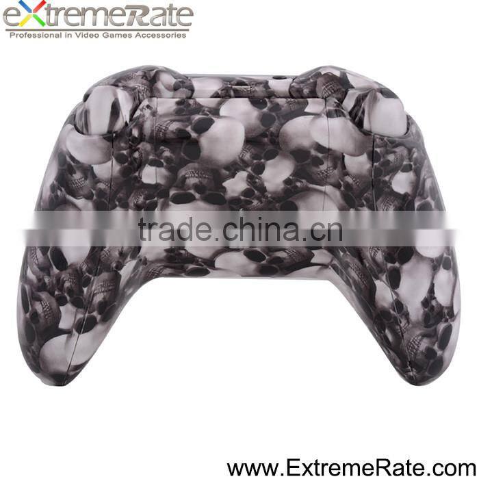 White skull full housing shell cover for Xbox One case