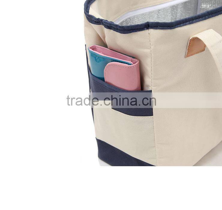 Wholesale fashionable food picnic aluminium foil cooler bag