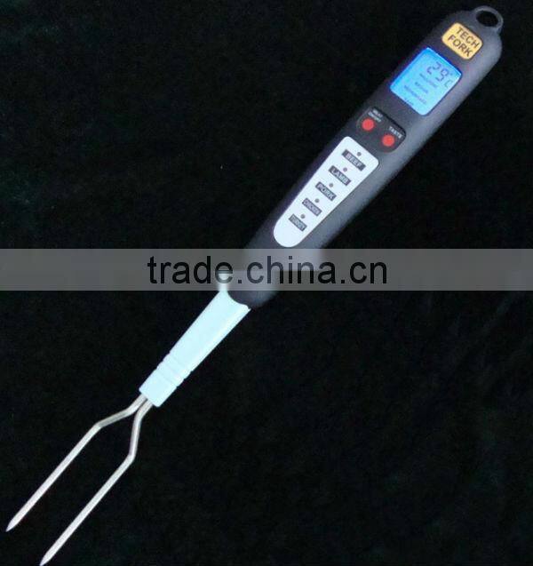 For BBQ Digital Meat Thermometers LCD fork Style