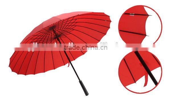 24K Straight Camouflage Patterned Umbrella, Straight Rain Umbrella