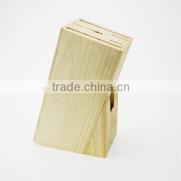 Cheap price practical wooden knife holder