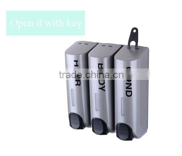 350ML*3 Hotel triple hotel equipment liquid soap container