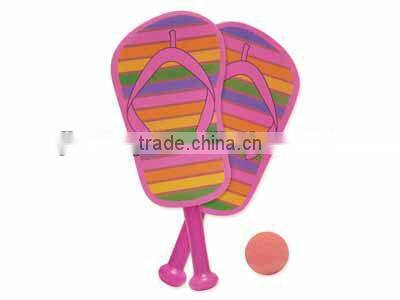 Sponge racket toy flying toy butterfly