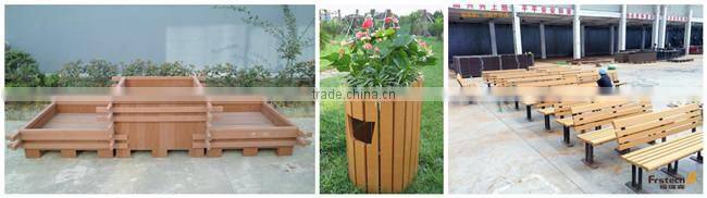 wood plastic slat floor wpc wood
