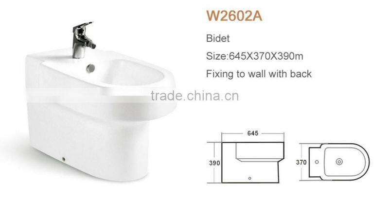 WDR square hand sanitary ceramic clean vagina Guangdong bidet seat