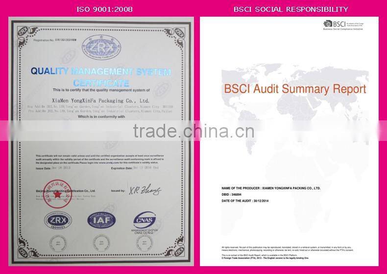 Cute green paper bag with cat design