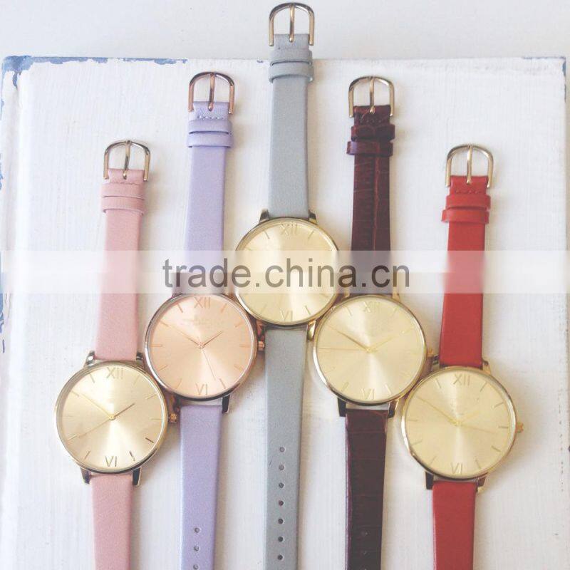 Luxury lady wrist watch, luxury watch 30-50ATM water proof , lady watch with reliable watch factory