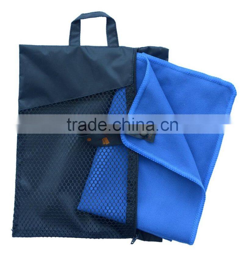 China Supplier wholesale sublimation printed microfiber travel towel