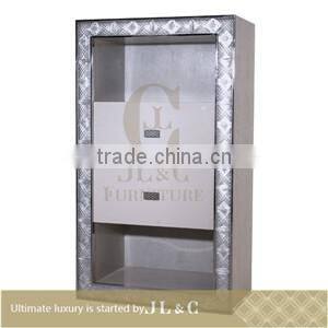 JB14-03 Crystal Frame Night Stand in Bedroom from JL&C Luxury Home Furniture Latest Designs (China Supplier)