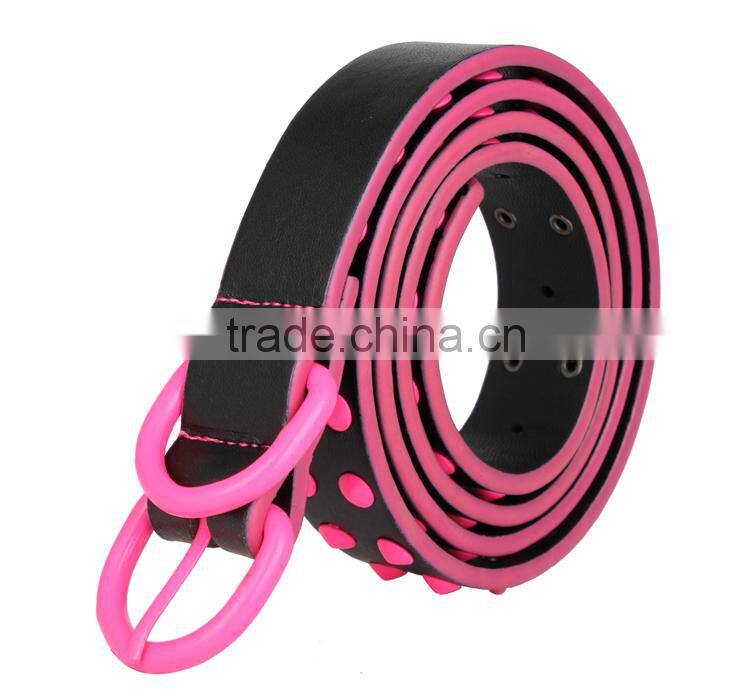 Hot sale woman's genuine cowhide leather belt