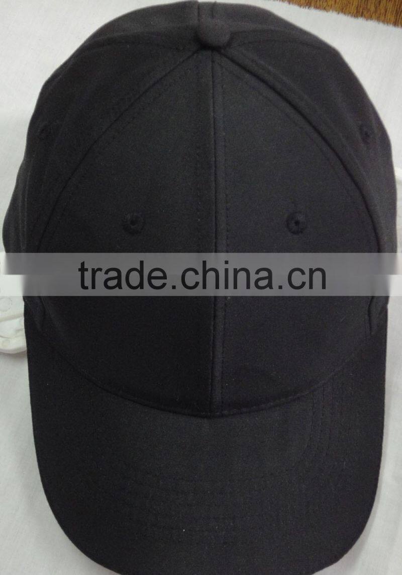 Promotional cheap microfiber 6 panel baseball cap