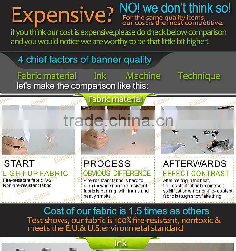 Custom Printing Hanging Four Side Display Stand