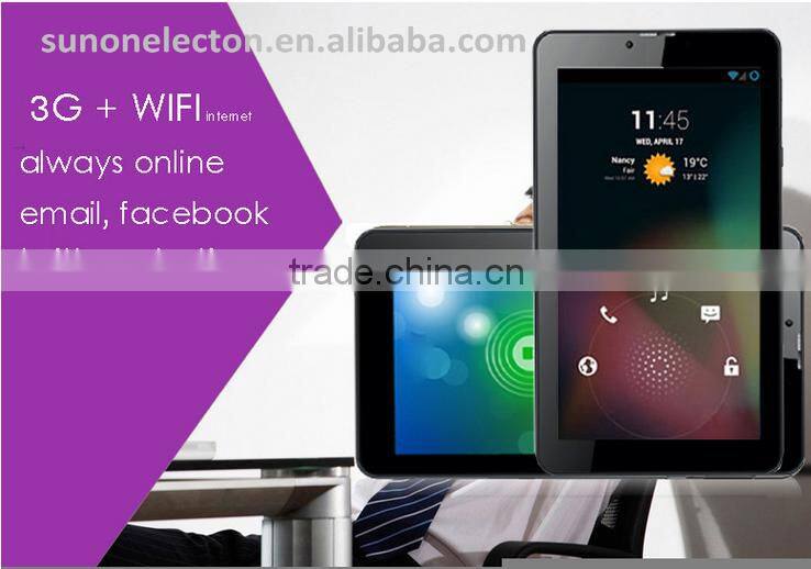 Wholesale 7" Dual Core Android 4.2 /Android 5.1 3G phone Tablet PC