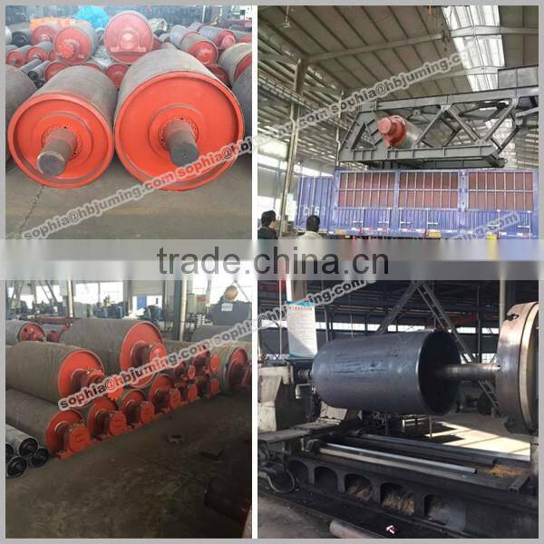 Conveyor pulley belt conveyor drive pulley heavy duty drum pulley