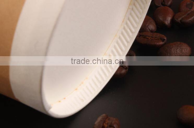 Disposable Coffee Paper Cup with Lid
