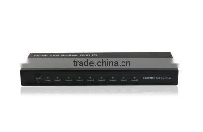 HDMI Splitter with IR function CEC Mini 1x8 Splitter